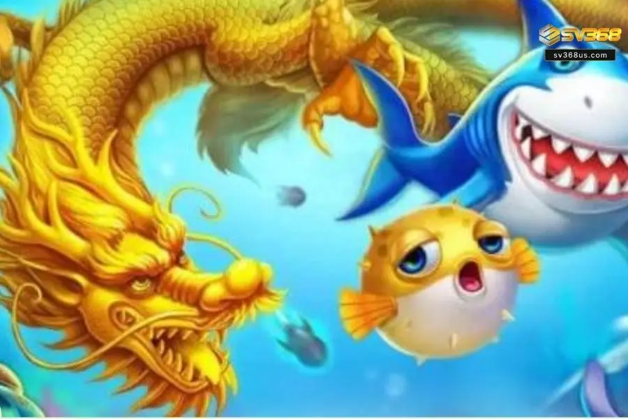 Bắn cá rồng là trò giải trí rất được yêu thích tại nhà cái SV368