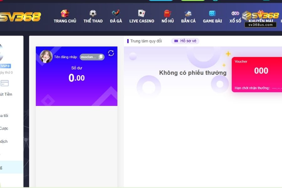 Người chơi có thể thực hiện gửi tiền bằng mã thẻ cào hoặc thẻ cào điện thoại