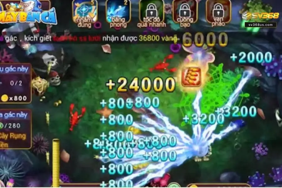 Trò chơi hỗ trợ bắn cá nhanh giúp người chơi giành chiến thắng